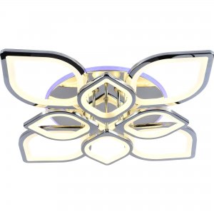 Светодиодная потолочная люстра 224Вт с пультом и RGB подсветкой «Rita»