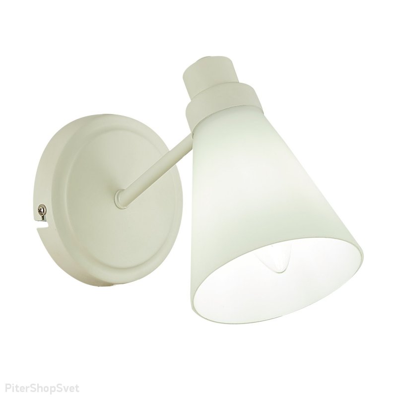 Белое настенное бра «BIANE» SLE103501-01