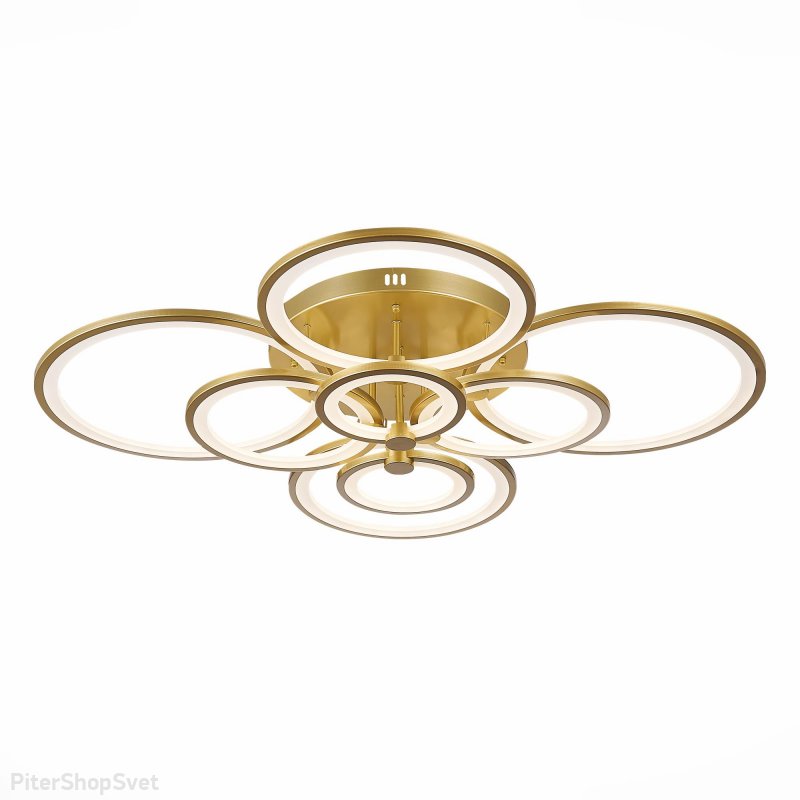 Потолочная люстра кольца 256Вт с пультом «Leto» SLE200322-08