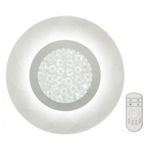 Светодиодная потолочная люстра с пультом «Nimfea»