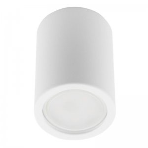 Белый накладной потолочный светильник цилиндр «Sotto»