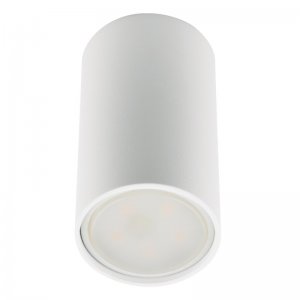 Накладной потолочный светильник цилиндр, белый «Sotto»
