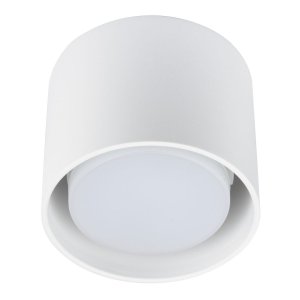 Белый накладной потолочный светильник «Sotto»