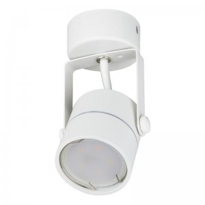 Белый накладной поворотный светильник «Sotto»