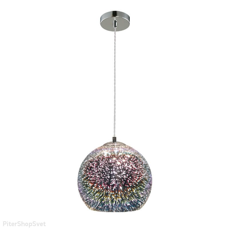 Подвесной светильник с эффектом салюта «Galassia Chrome» DLC-G432-1008