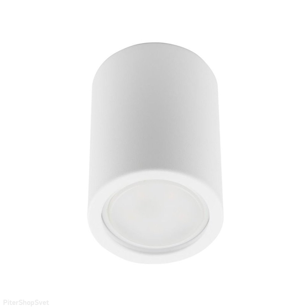 Белый накладной потолочный светильник цилиндр «Sotto» DLC-S601 GU10 White