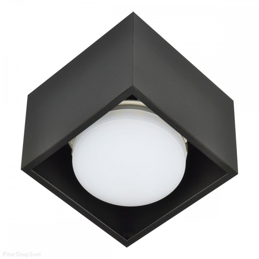 Чёрный прямоугольный накладной потолочный светильник «Sotto» DLC-S609 GX53 Black