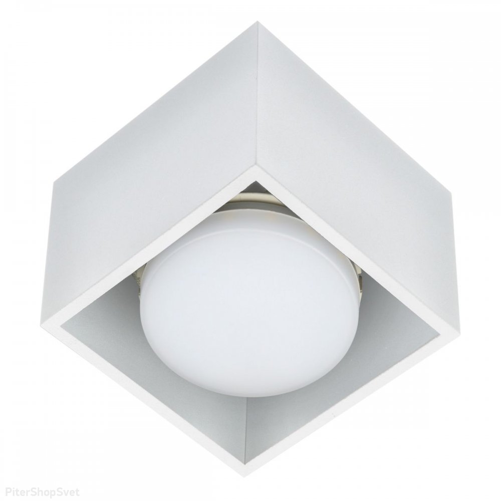 Белый прямоугольный накладной потолочный светильник «Sotto» DLC-S609 GX53 White