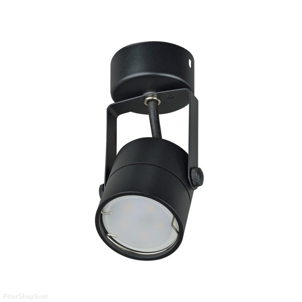 Чёрный поворотный светильник спот «Sotto» DLC-S610 GU10 Black