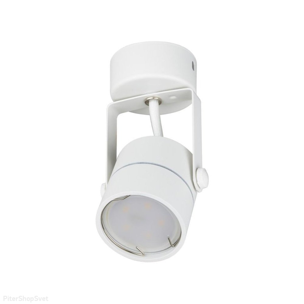 Белый накладной поворотный светильник «Sotto» DLC-S610 GU10 White
