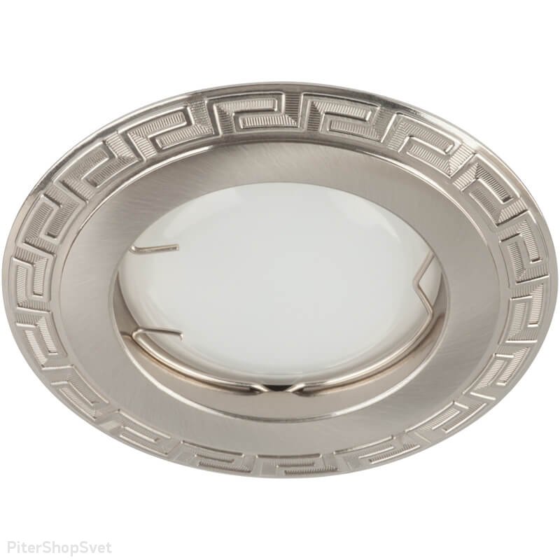 Встраиваемый светильник с узором меандр «Arno 103» DLS-A103-2002