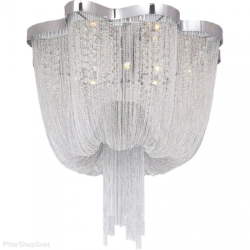 Потолочная люстра из металлических цепочек «Chainomatic» 1088-6U