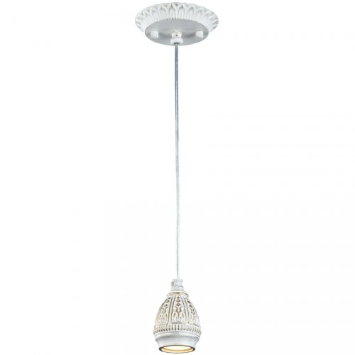 Подвесной светильник белый с золотой патиной 1585-1P Sorento Favourite