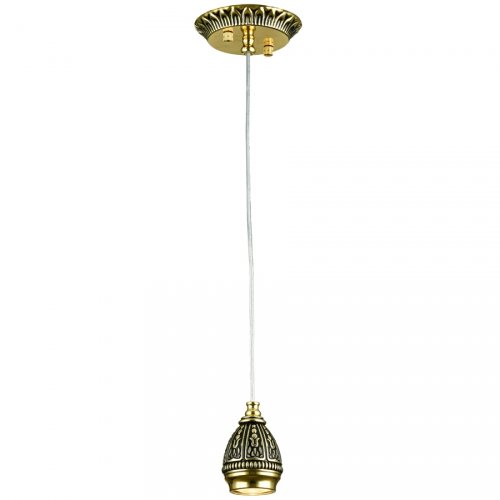 Подвесной светильник цвета черненого золота 1586-1P Sorento Favourite