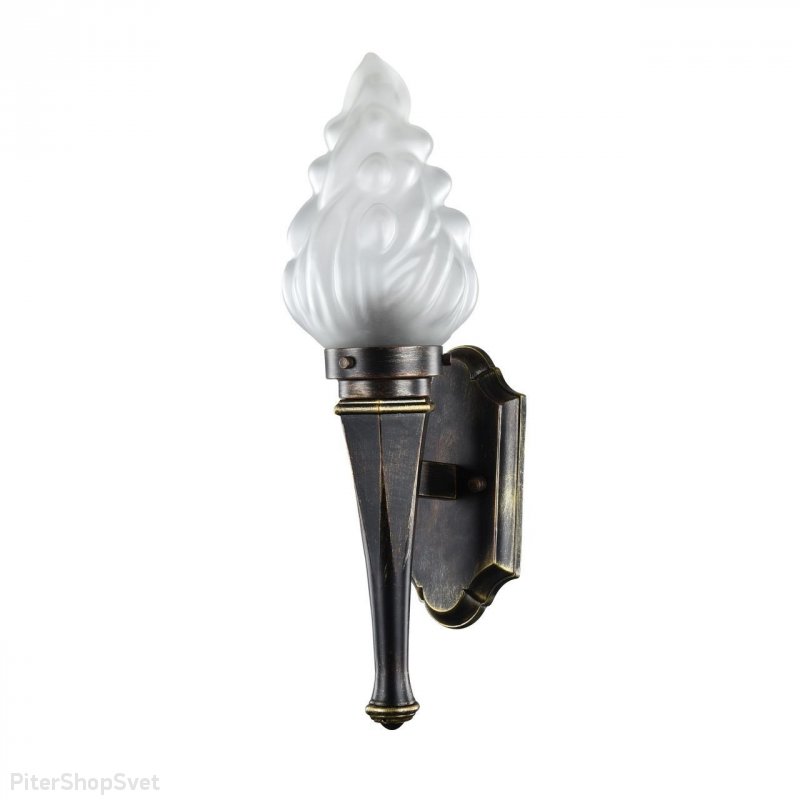 Настенное бра факел «Fackel» 1803-1W