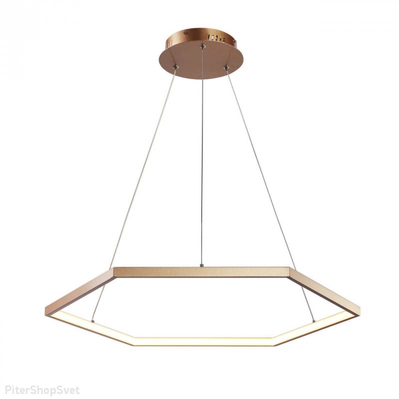 Светодиодная подвесная люстра «Hexagon» 2103-6P