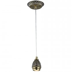 Подвесной светильник золотого цвета 1584-1P Sorento