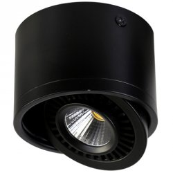 Светодиодный накладной светильник черного цвета 1779-1C «Reflector»