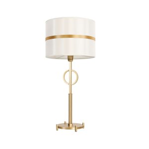 Настольная лампа с основанием золотого цвета «Mateo»