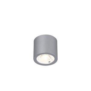 Накладной потолочный светильник серебряного цвета 7Вт 4000К «DEORSUM»