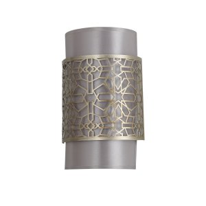 Настенный светильник серебряного цвета «ARABESCO»
