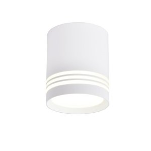 Белый накладной потолочный светильник цилиндр «DARAR»