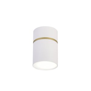 Белый накладной потолочный светильник цилиндр «DUNIA»