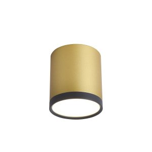 Золото-чёрный накладной потолочный светильник 5Вт 4000К «BARAL»