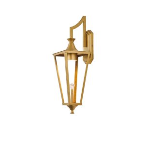 Настенный светильник цвета античного золота «LAMPION»