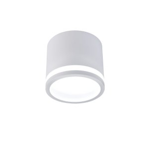 Белый накладной потолочный светильник цилиндр GX53 «FESTUM»