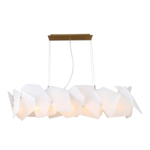 Длинная подвесная люстра «Lanvin»