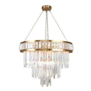 Подвесная люстра с хрустальными подвесками «Preston»
