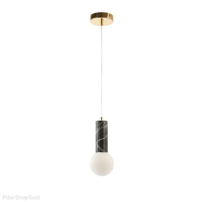 Подвесной светильник цвета чёрного мрамора «FEST» 2749-1P