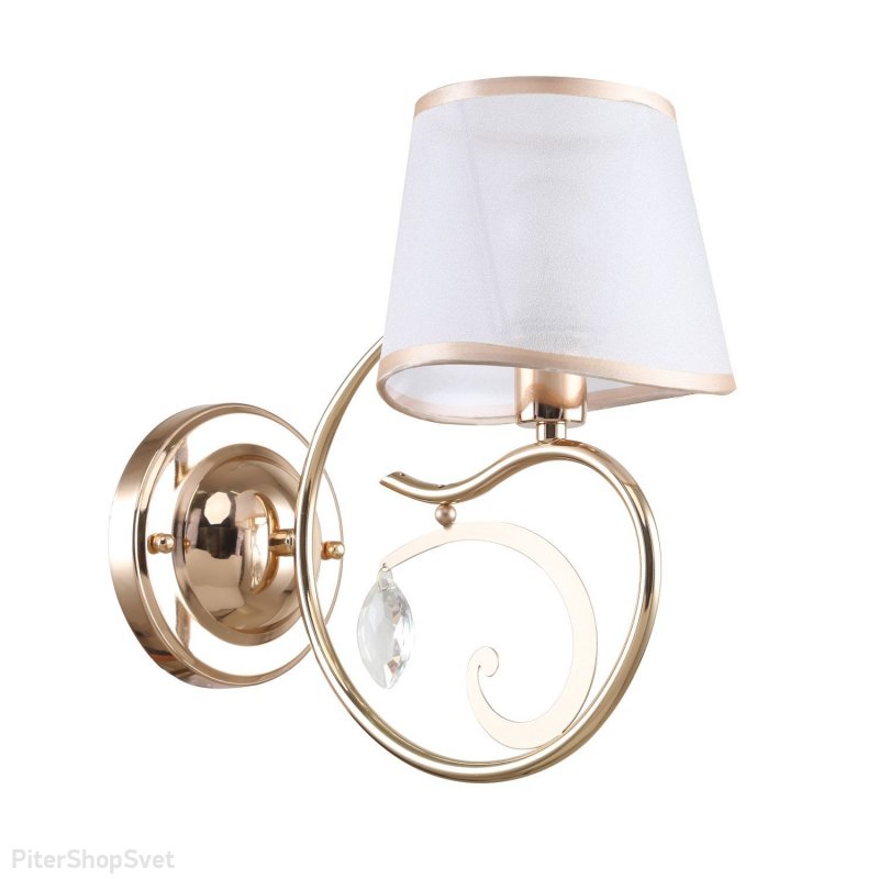 Настенное бра золотого цвета «CHARM» 2756-1W