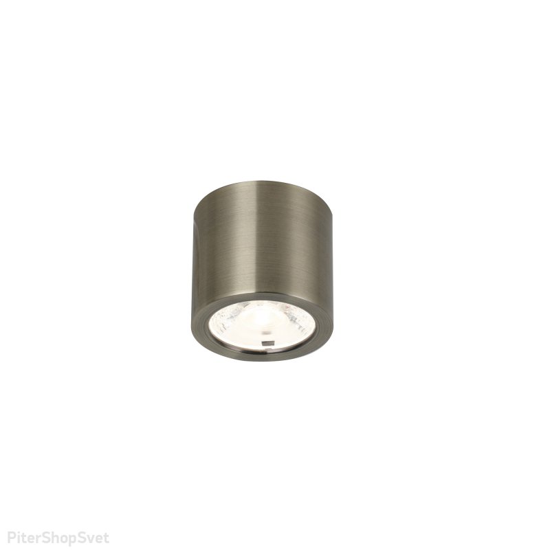 Накладной потолочный светильник цвета латуни 7Вт 4000К «DEORSUM» 2806-1C