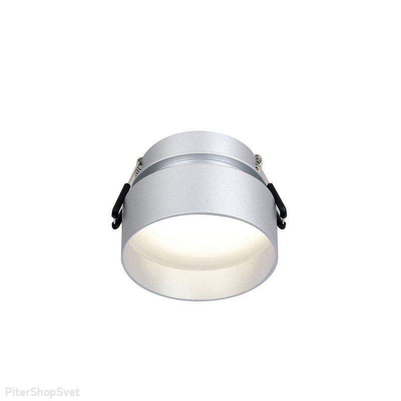 Встраиваемый светильник серебряного цвета «INSERTA» 2884-1C