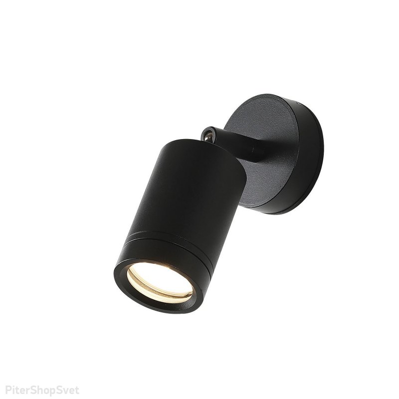 Уличный чёрный поворотный светильник для подсветки IP65 «PHARUS» 2892-1W