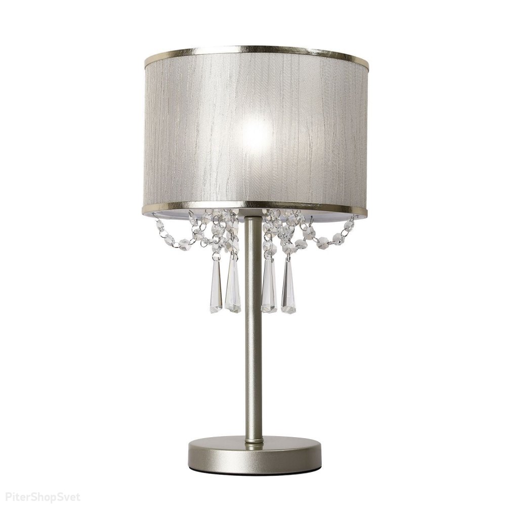 Настольная лампа с хрустальными подвесками «ELFO» 3043-1T