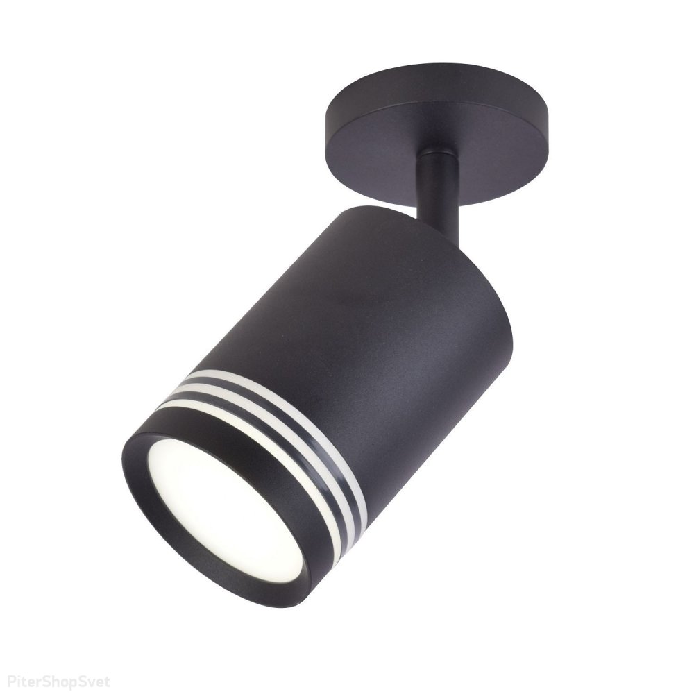 Чёрный накладной поворотный светильник «DARAR» 3066-1U