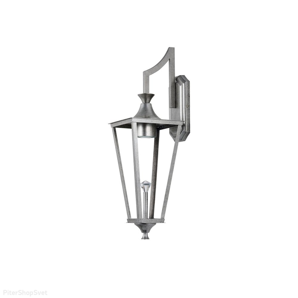 Настенный светильник цвета античного серебра «LAMPION» 4002-1W