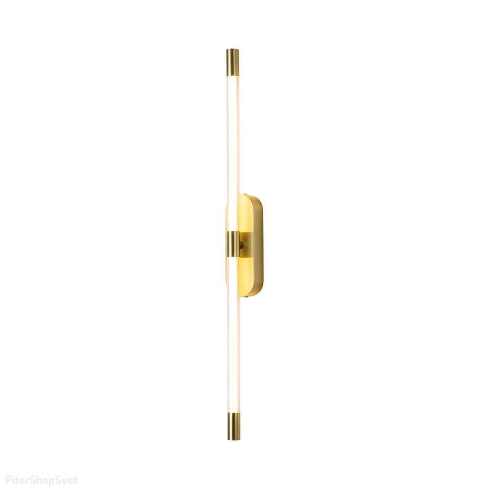 60см золотой настенный светильник подсветка стержень 10Вт 3000К «ARROW» 4049-1W