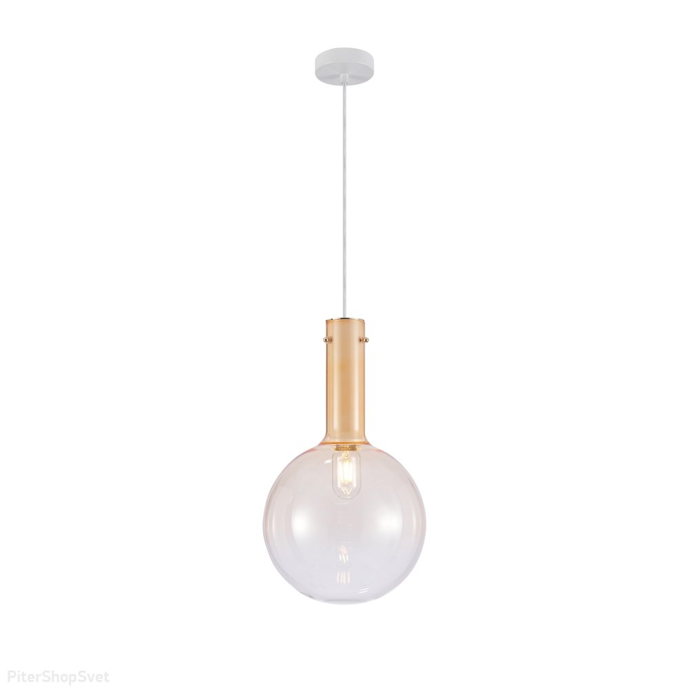 подвесной светильник с плафоном шар «ALBA» 4102-1P