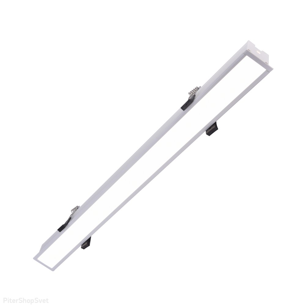 Белый линейный встраиваемый светильник 54см 25Вт 4000К «APLOT» 4113-2C
