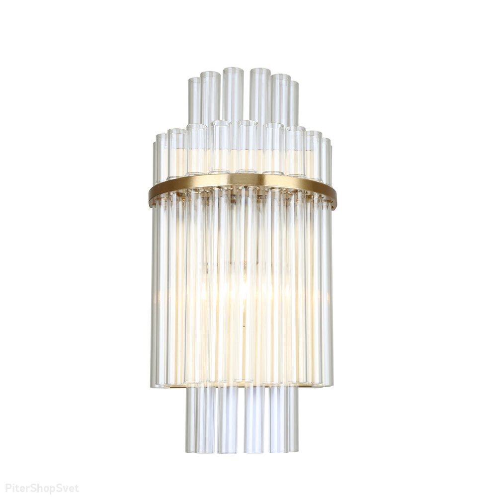 Настенный светильник из стеклянных трубок «RUBUM» 4203-1W