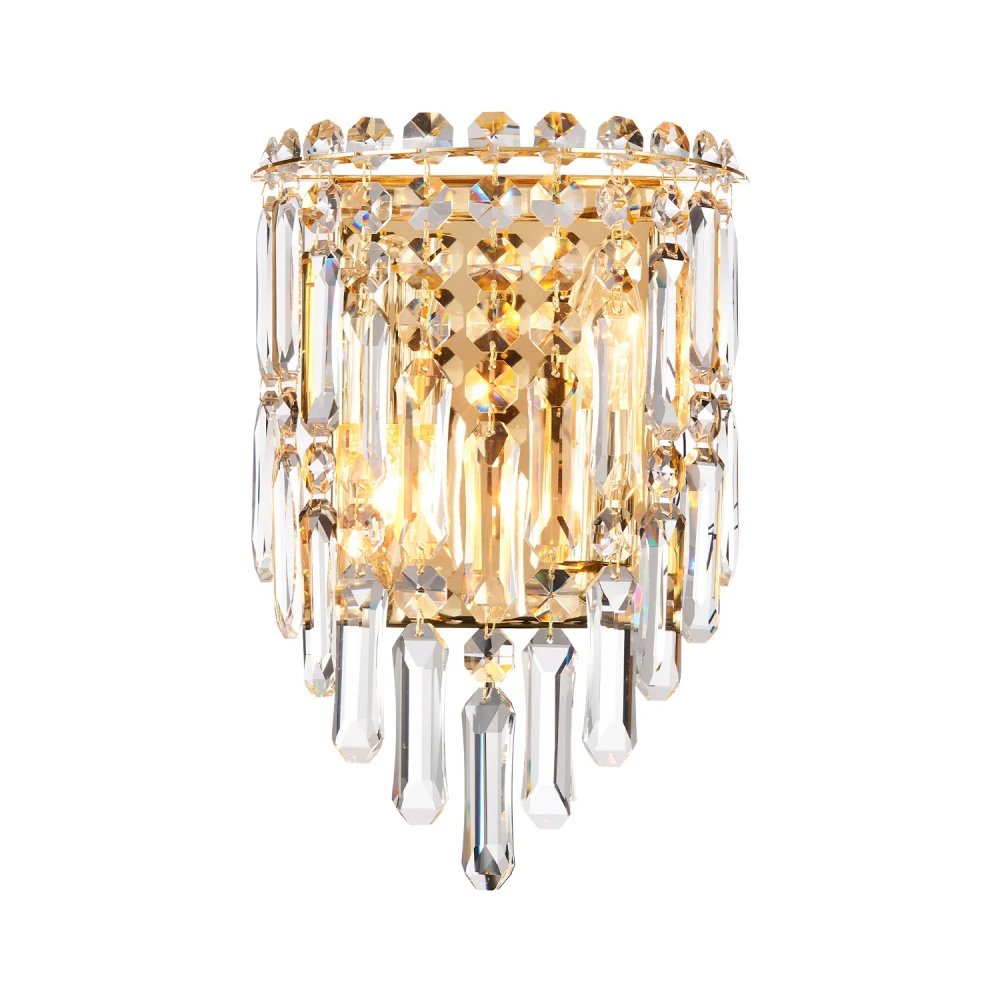 Настенное бра с хрустальными подвесками «Diadem» 4724-2W