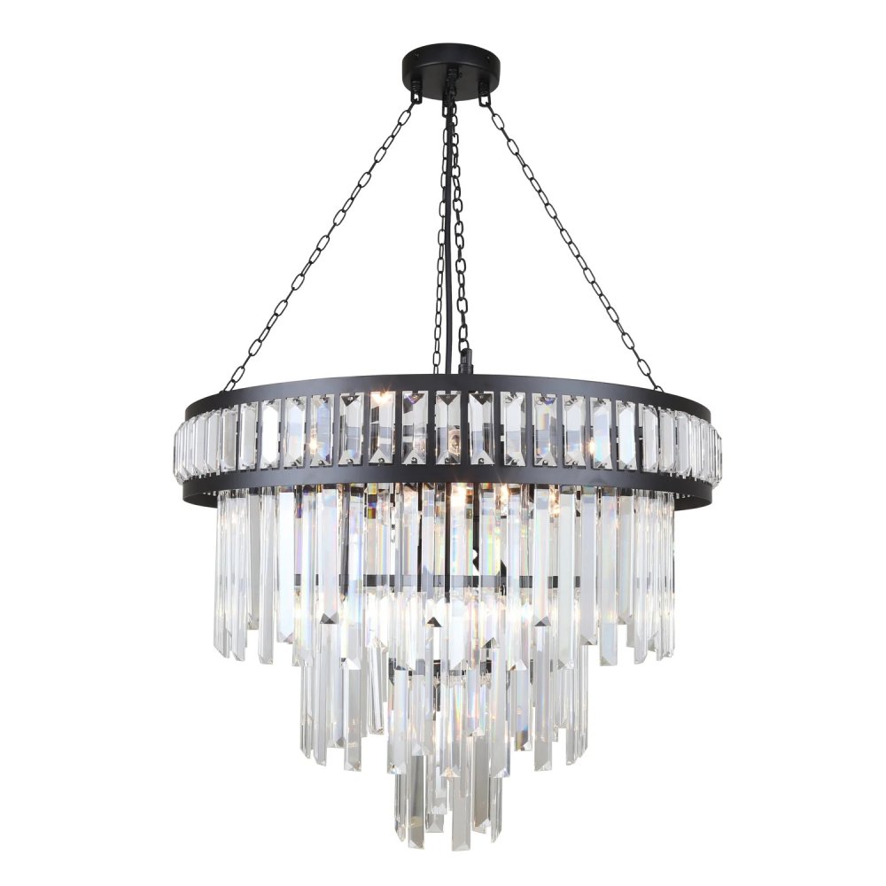 Хрустальная подвесная люстра «Preston» 4731-12P