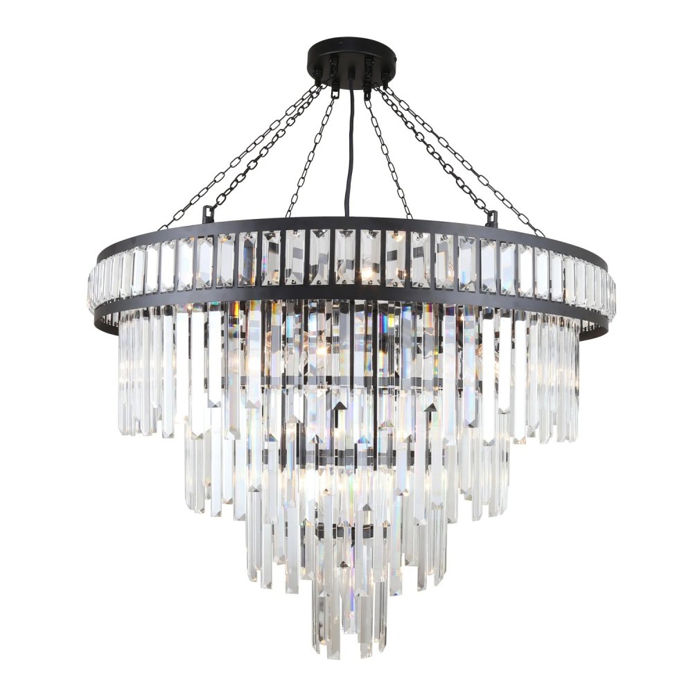 Хрустальная подвесная люстра «Preston» 4731-19P