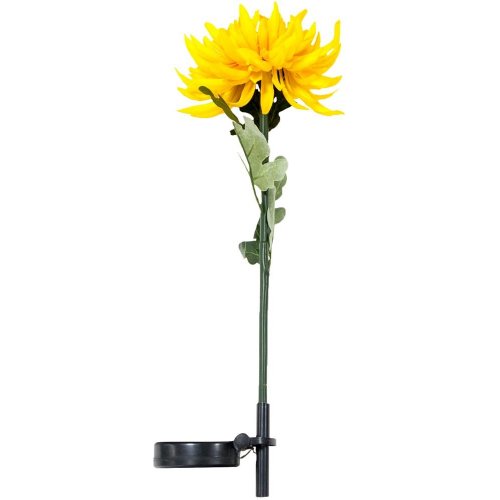 Желтая хризантема на солнечной батарее 06239 Ферон