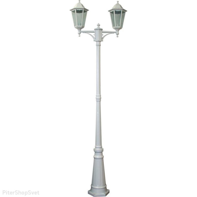 Уличный фонарный столб на два фонаря «Классика 6 граней» 11077