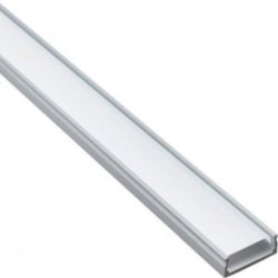 Накладной алюминиевый профиль для светодиодной ленты «CAB263»